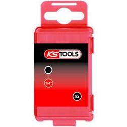 KS Tools 918.3456 Sekskant-bit 5 stk [Ukendt]